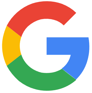 A google logo with a blue g in the middle